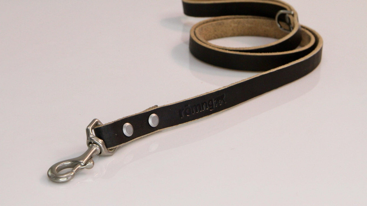 Rōmng handmade leather dog leash