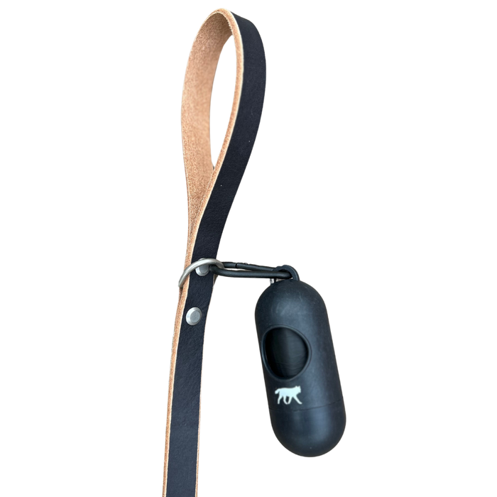 Rōmng bamboo poop bag dispenser + compostable roll