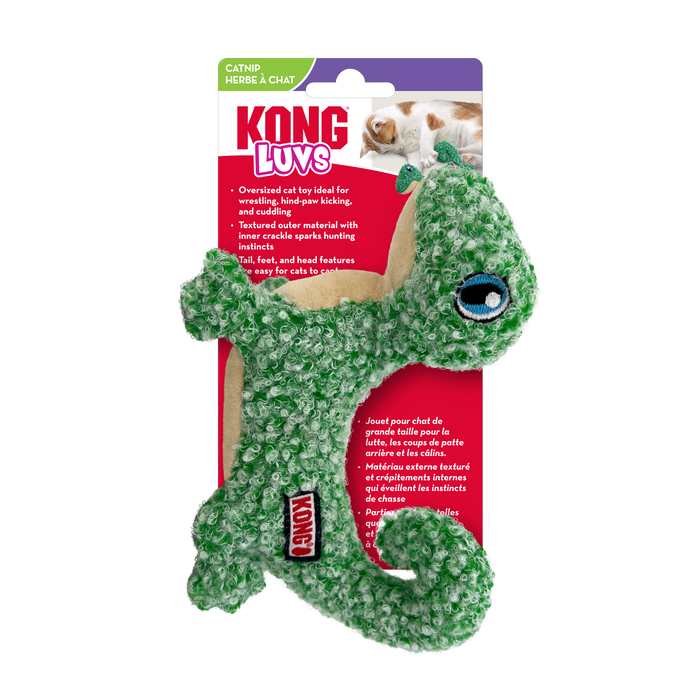 KONG Cat Luvs Cat Toy Lizard One Size - Image 2
