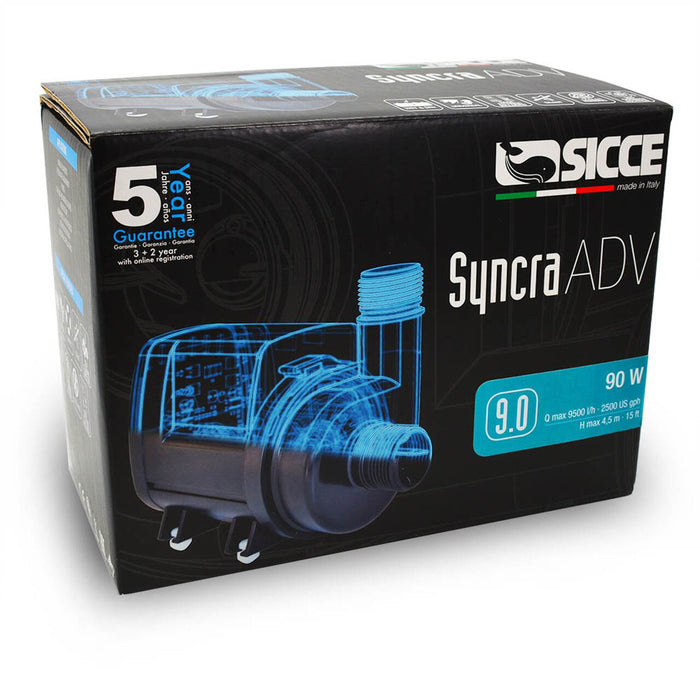 Sicce SYNCRA ADV 9.0 Return Pump - 2500 GPH - Image 2