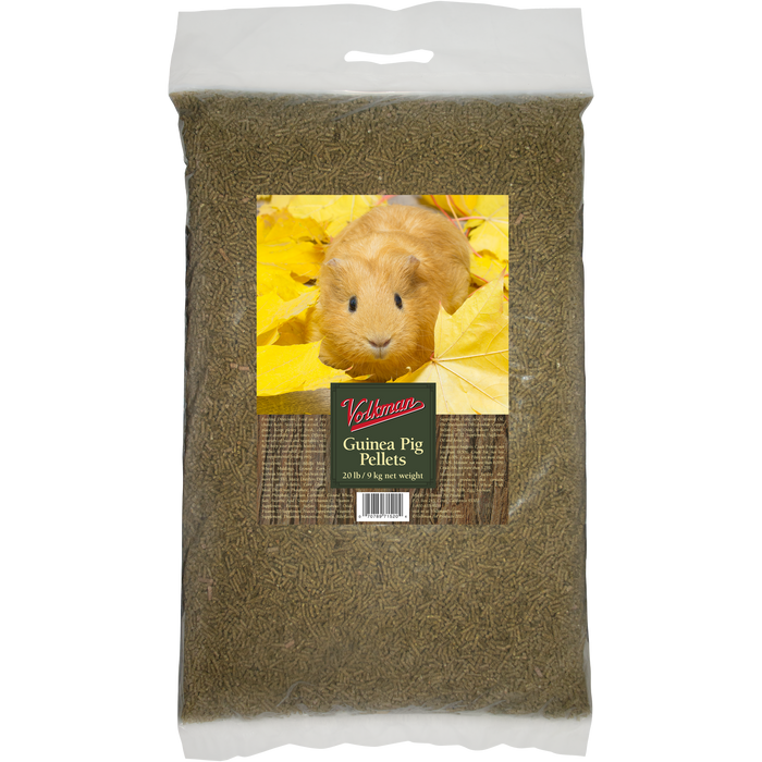 Volkman Seed Company Small Animal Guinea Pig Pellets Food 20 lb