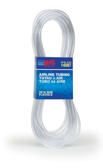 Lee's Aquarium & Pet Products Flex Airline Tubing Clear 3/16 in X 25 ft