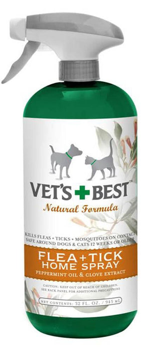 Vet's Best Natural Flea and Tick Home Spray 32 fl. oz