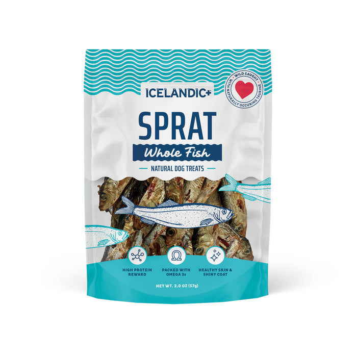 Icelandic+ Sprats Whole Fish Dog Treat 2.0oz - Image 2