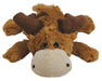 KONG Cozie Marvin Moose Plush Dog Toy Brown XL - Image 2