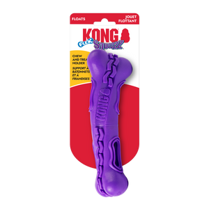 KONG Squeezz Flex Bone Dog Toy MD - Image 2