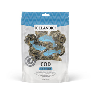 Icelandic+ Cod Skin Dog Treat Rolls 3.0oz - Image 2