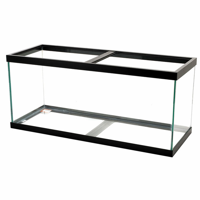 Aqueon Standard Glass Rectangle Aquarium Clear Silicone Black 75 - Image 2