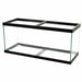 Aqueon Standard Glass Rectangle Aquarium Clear Silicone Black 75 - Image 2