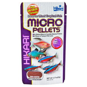 Hikari USA Tropical Pellets Fish Food 0.77 oz - Image 2