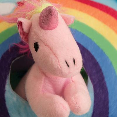 SnugArooz Hide & Seek Rainbow Plush Dog Toy