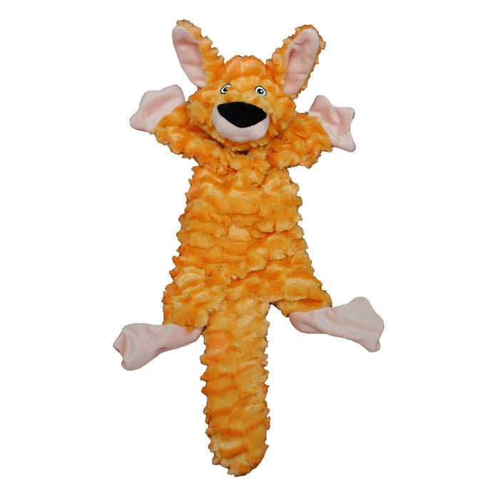 Jolly Pet Fat Tail Stuffed Kangaroo Dog Toy SM