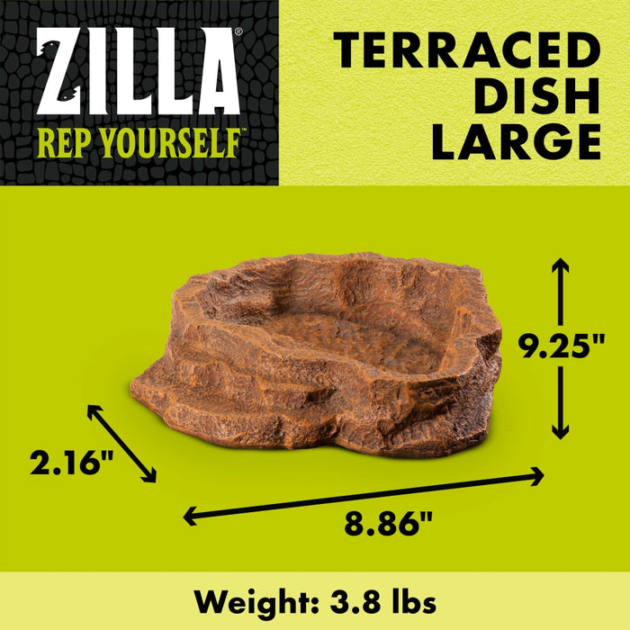 Zilla Terraced Dishes Large