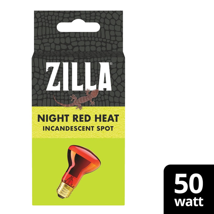 Zilla Incandescent Spot Bulb Night Red 50 watts