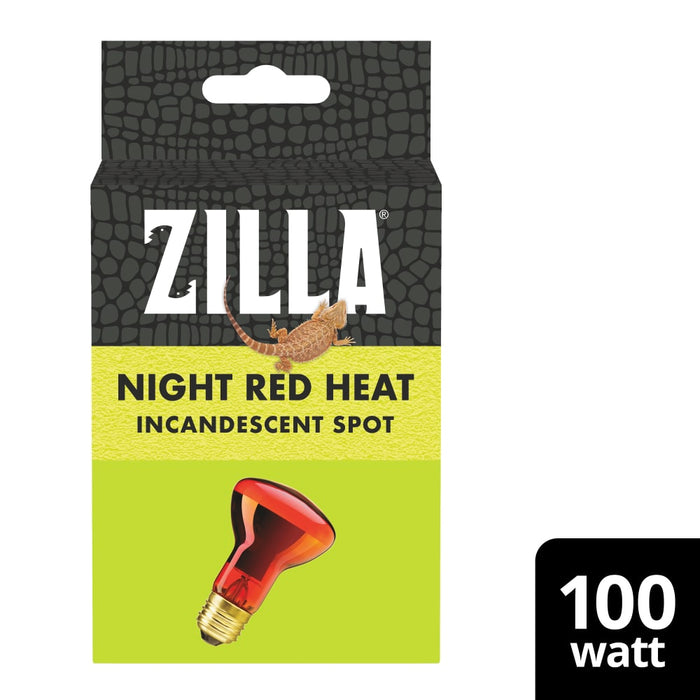 Zilla Incandescent Spot Bulb Night Red 100 watts