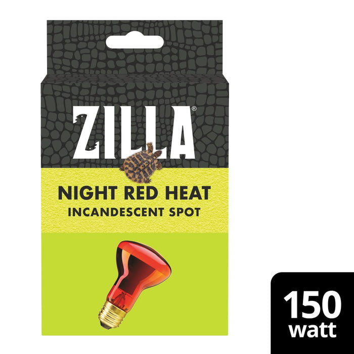 Zilla Incandescent Spot Bulb Night Red 150 watts