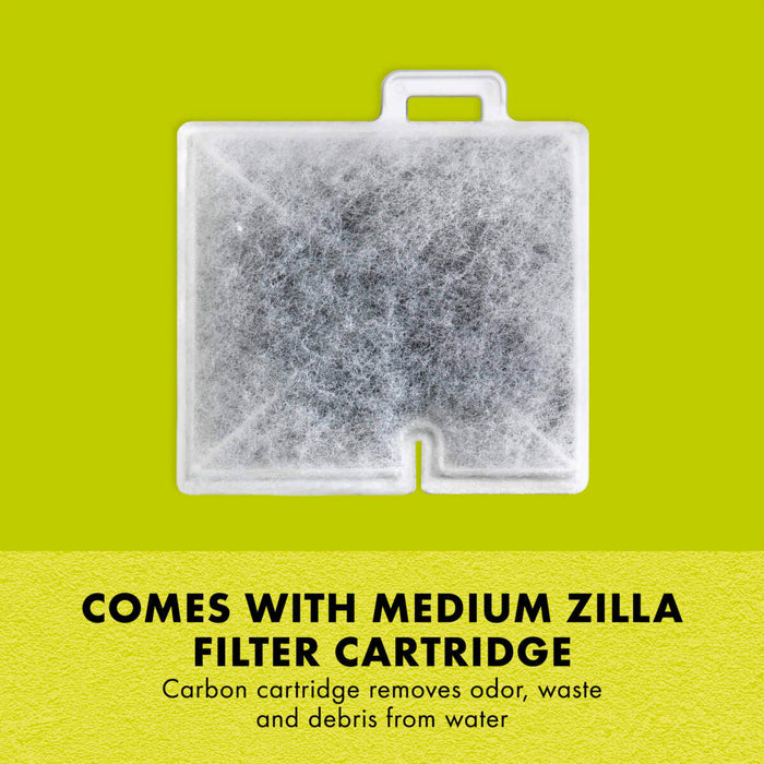 Zilla Aquatic Reptile Internal Filter, 20 Gallons