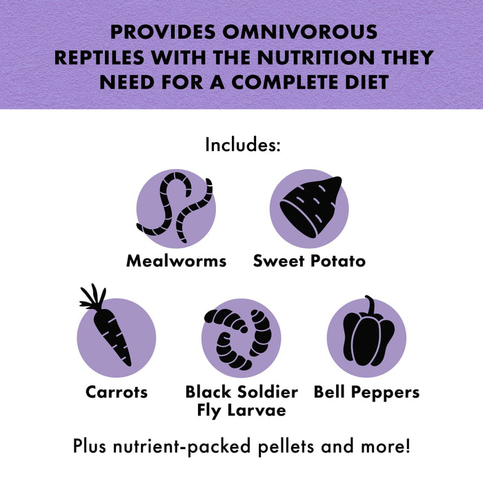 Zilla Medley Diet Omnivore Mix 4 ounces