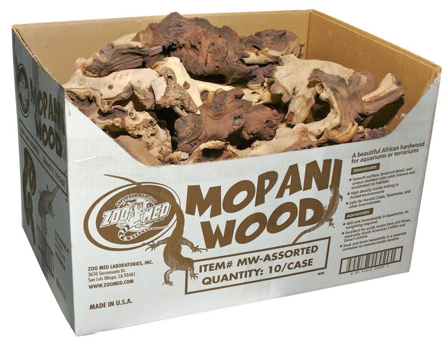 Zoo Med African Mopani Wood Brown 10ct