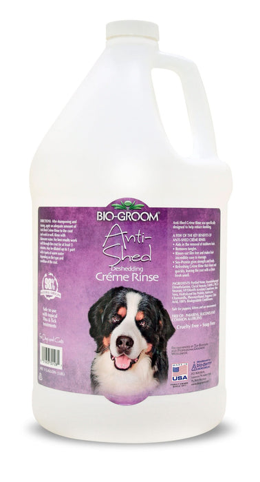 Bio Groom Anti-Shed Deshedding Creme Rinse 1gal