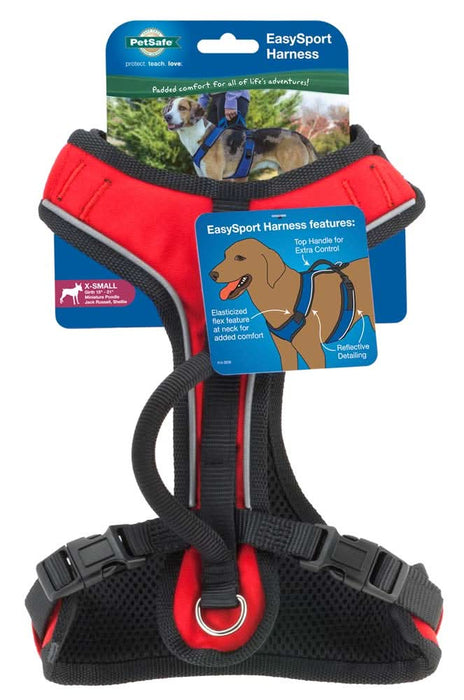 EasySport Comfortable Dog Harness Red XS