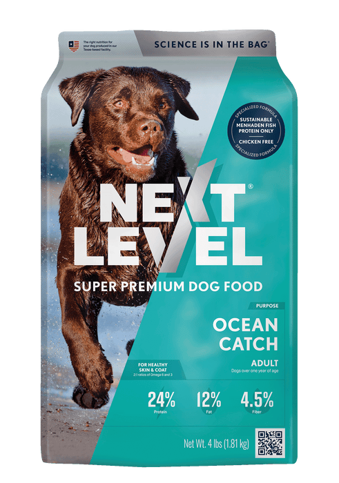 Next Level Ocean Catch Adult Dry Dog Food 4lb