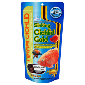 Hikari USA Cichlid Gold Sinking Pellets Fish Food 12oz MD - Image 2