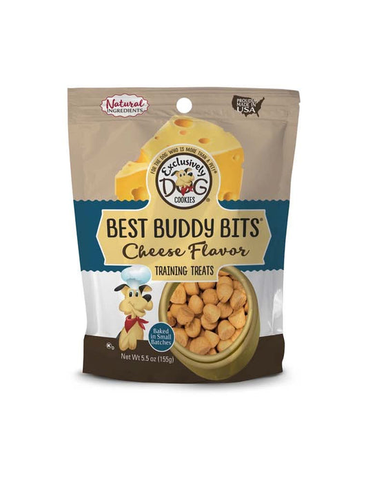 Exclusively Pet Best Buddy Bits Dog Treats Cheese 5.5 oz