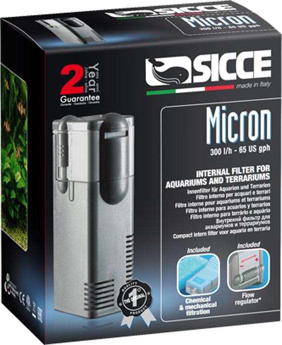 Sicce MICRON Internal Filter - 65 GPH - Image 2