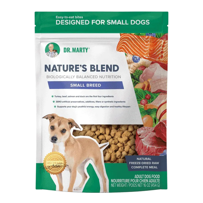 Dr. Marty Nature's Blend Small Breed Freeze Dried Raw Dog Food