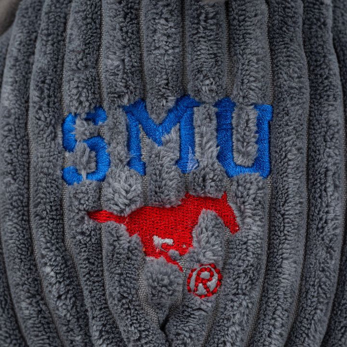 HuggleHounds NCAA Southern Methodist University, Peruna Knottie® Plush Dog Toy