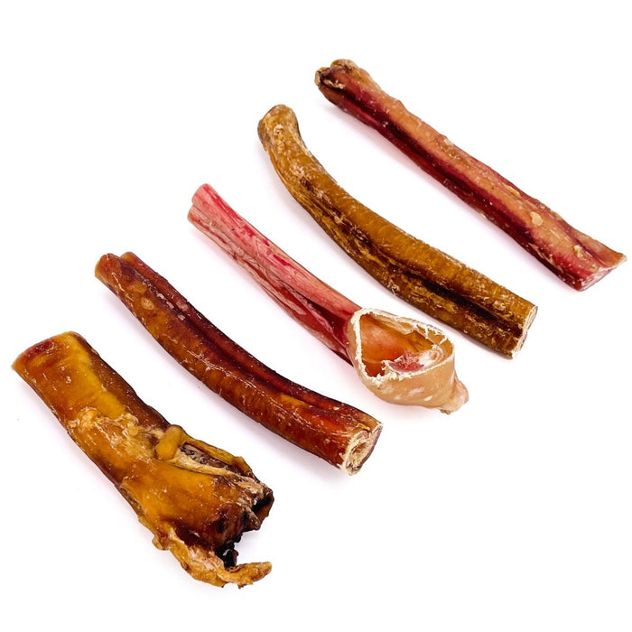 Value Pet Supplies ValueBull Bully Sticks for Large Dogs, Jumbo 4-6 Inch, Varied Shapes, 25 Count
