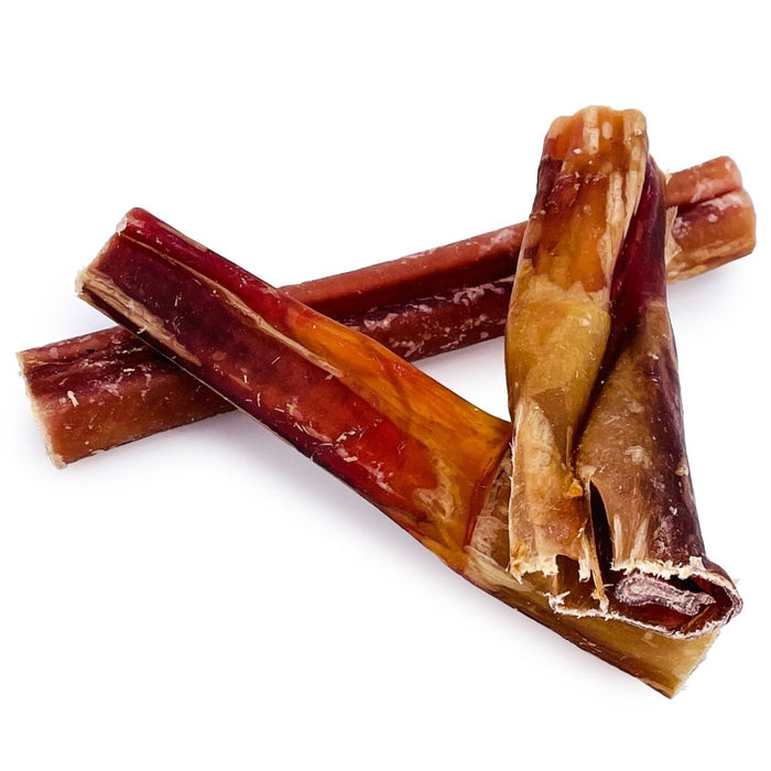 Value Pet Supplies ValueBull Bully Sticks for Large Dogs, Thick 4-6 Inch, Varied Shapes, 25 Count
