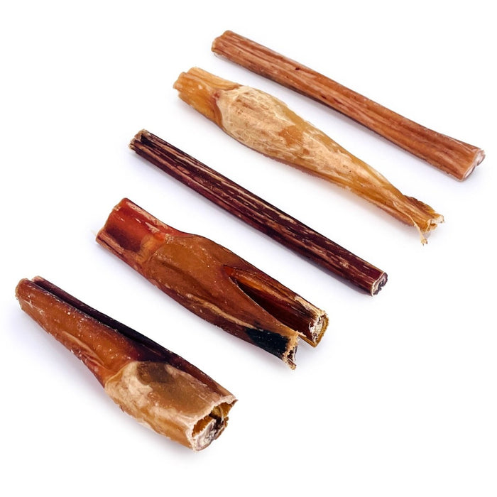 Value Pet Supplies ValueBull Bully Sticks for Small Dogs, Thin 4-6 Inch, Varied Shapes, 50 Count