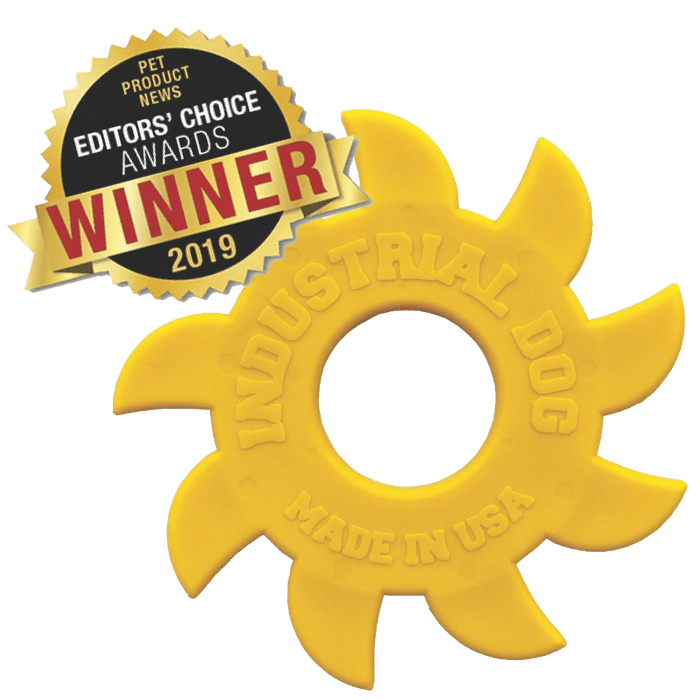 Industrial Dog Circular Saw Blade  Ultra Durable Nylon Dog Chew Toy