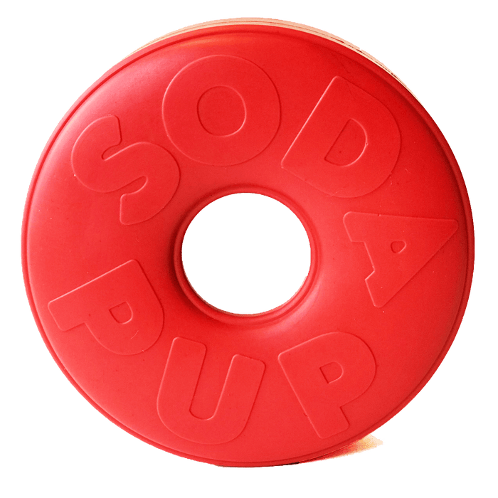 SodaPup Life Ring eDispener Durable Rubber Chew Toy & Treat Dispenser