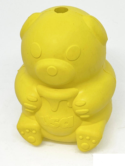 SodaPup Honey Bear eDispenser Durable Rubber Treat Dispenser