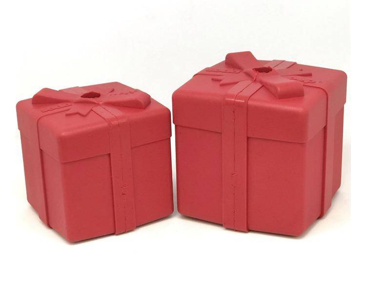 SodaPup Gift Box eDispenser Durable Rubber Chew Toy & Treat Dispenser