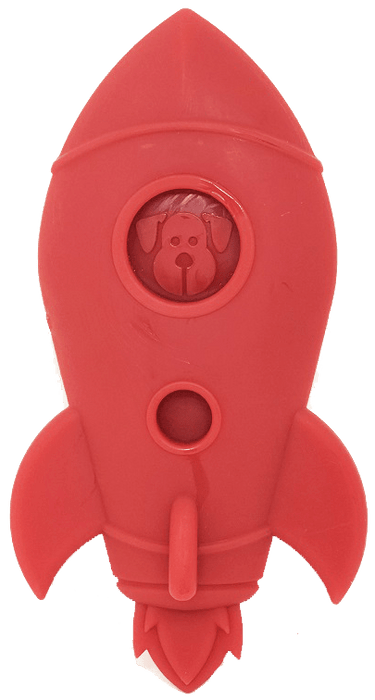 SodaPup Rocket Ship Ultra Durable Nylon Dog Chew Toy