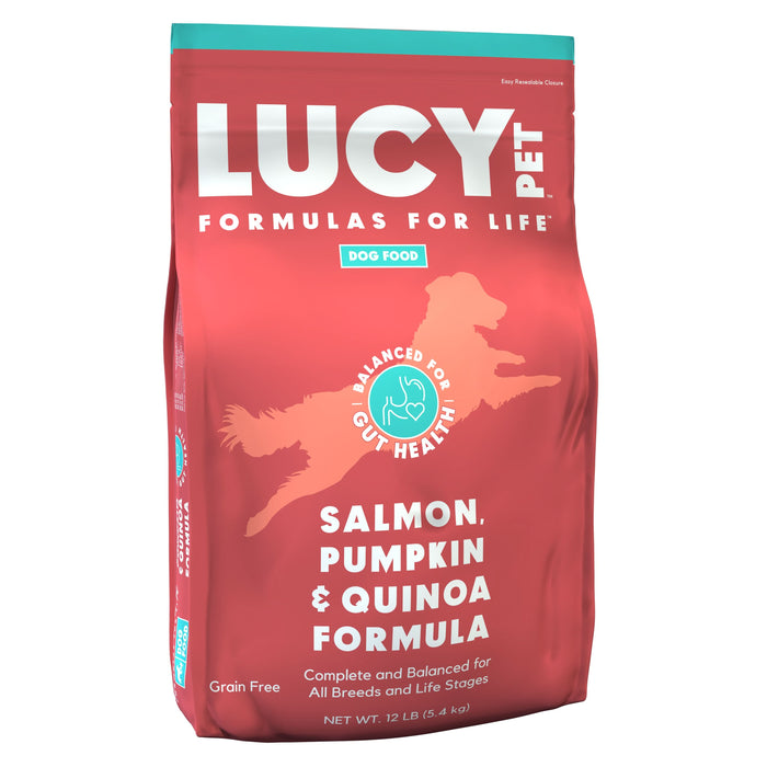 Lucy Pet Products Formula for Life L.I.D. Dry Dog Food Salmon, Pumpkin & Quinoa 12lb