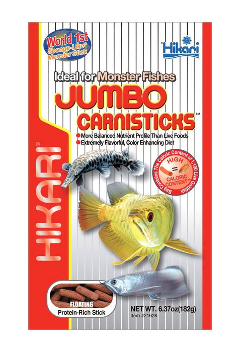 Hikari USA Jumbo CarniSticks® Floating Fish Food 6.37 oz Jumbo - Image 2