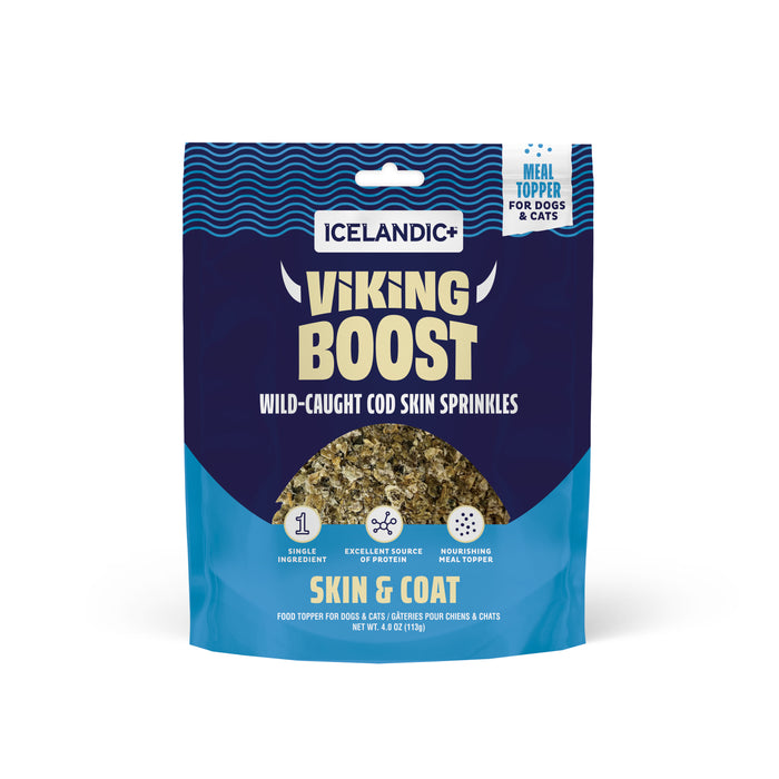 Icelandic+ Viking Boost Cod Skin Food Topper 4.0oz - Image 2