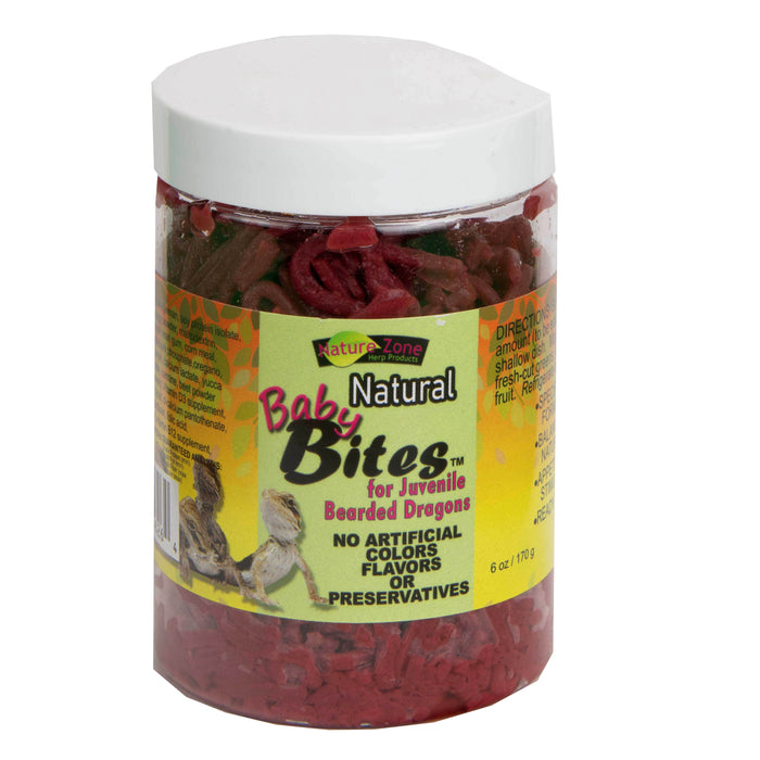 Nature Zone Baby Bites for Juvenile Bearded Dragons 6oz