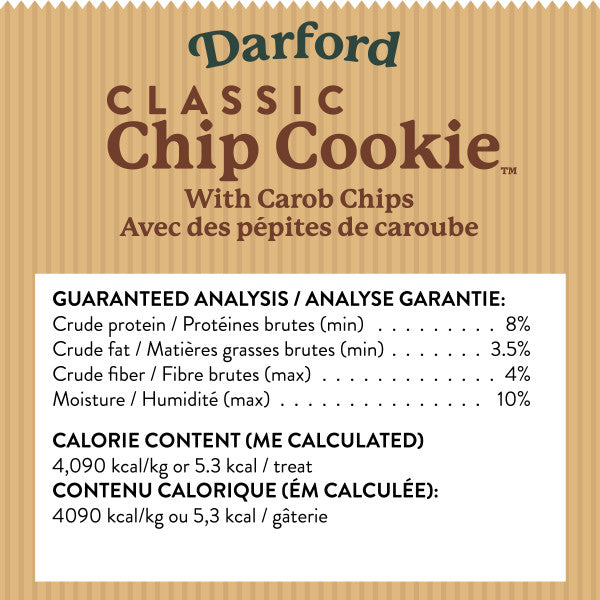 Darford Classic Chip Cookie Dog Treats 14lb