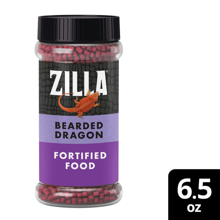Zilla Bearded Dragon Extruded Food Pellets 6.5 Ounces