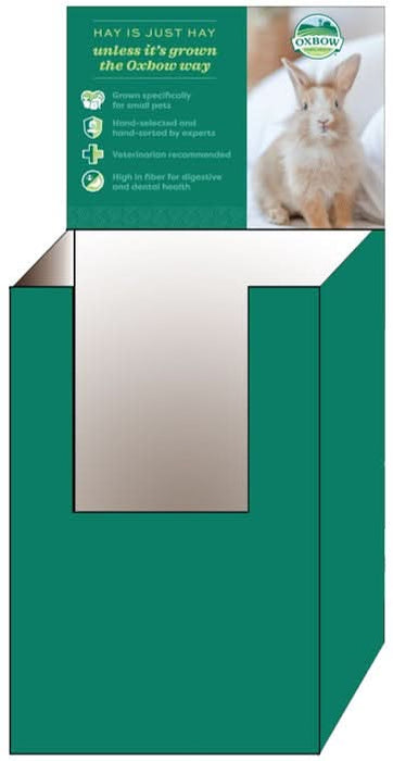 Oxbow Animal Health Western Timothy Dump Bin 9ct