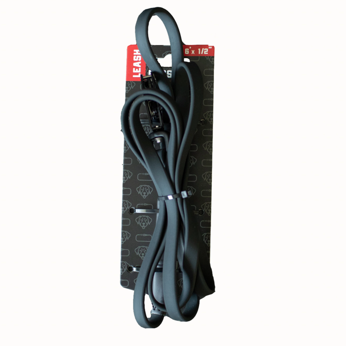 Boss Dog Tactical TPU Dog Leash Black 6ft