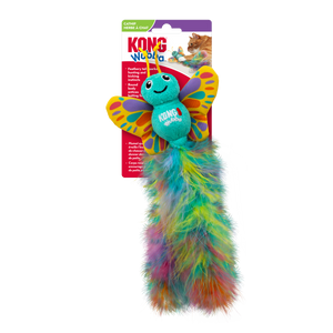KONG KONG Cat Wubba Butterfly Cat Toy One Size - Image 2