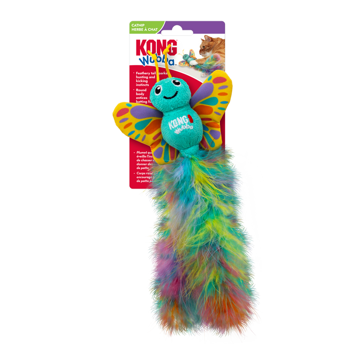 KONG KONG Cat Wubba Butterfly Cat Toy One Size - Image 2