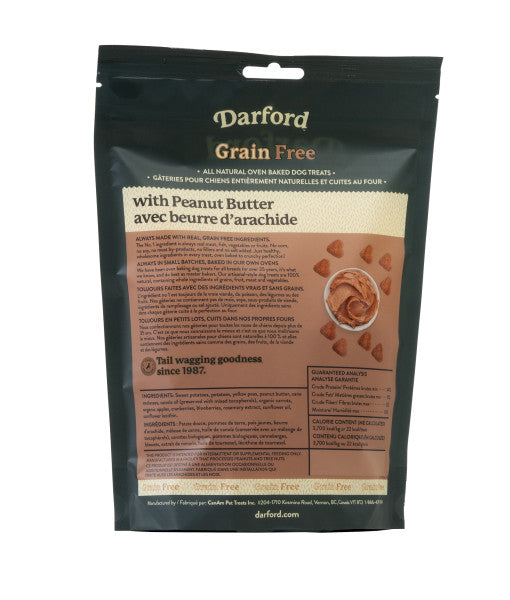 Darford Grain Free Dog Biscuits Peanut Butter Recipe 12 oz